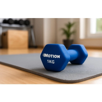 HANTEL HANTELKI OBCIĄŻNIKI DO ĆWICZEŃ MIĘŚNI FITNESS 1KG